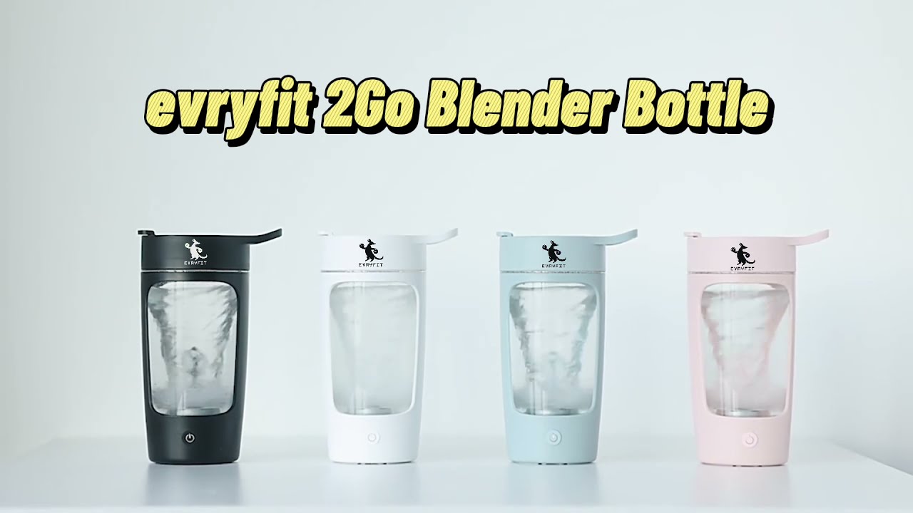 evryfit 2Go Blender Bottle Drink Mixer Protein Shaker Self Stirring