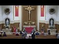 Sunday 5:00 PM Mass - Permission to stream music One License #A-625020