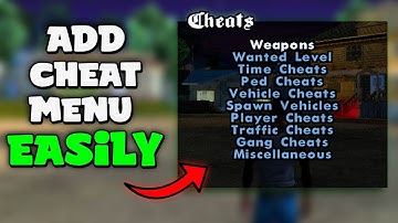 Hoe installeer je een cheatmenu in GTA San Andreas? | Cheatmenu toevoegen in GTA SA | Engels