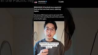 #sentinels signed a new Head Coach, and to make HUGE #vct Roster Changes!