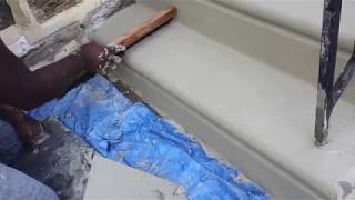 Easily Resurface concrete Steps | Concrete and Cement work Contractor