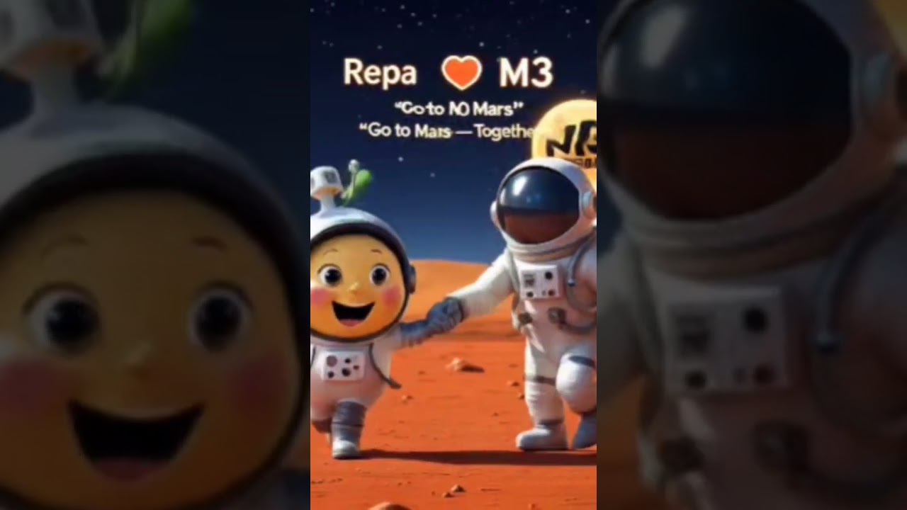 REPA+DAO M3MARS With you, I grow bigger stronger🌍 Telegram: t.me/repameme🐦 Twitter: x.com/REPA040325