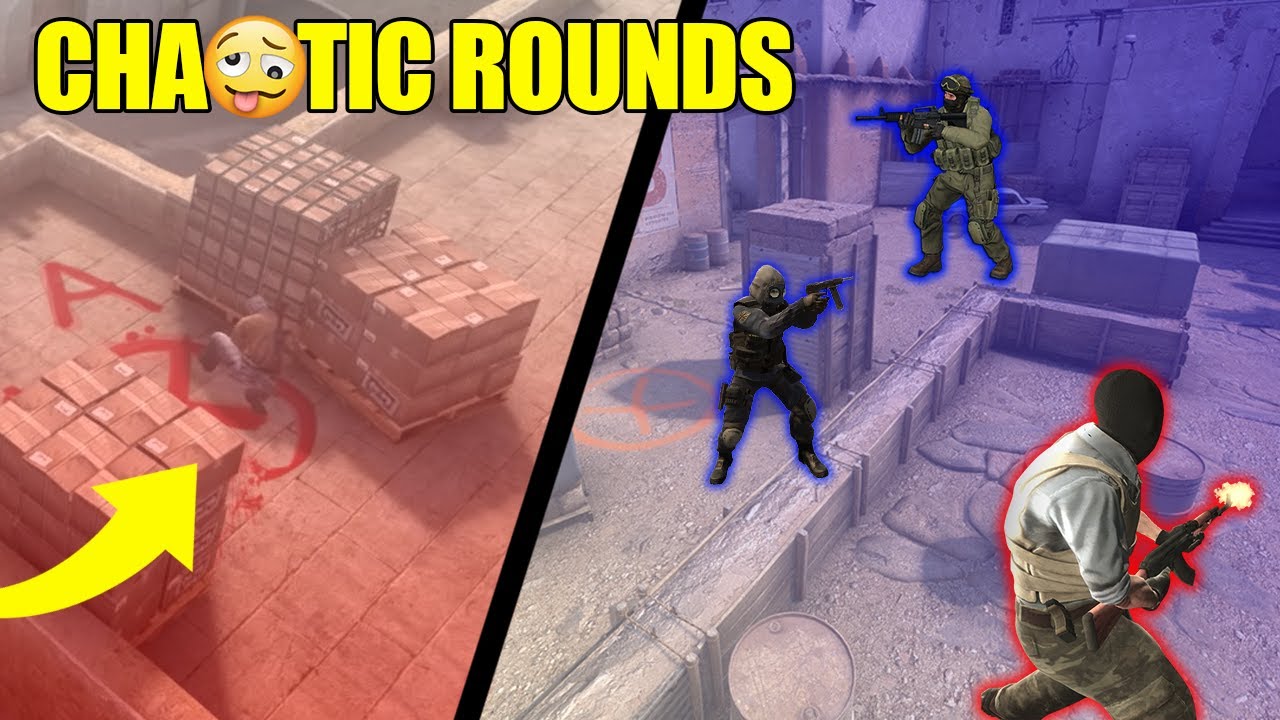 CHAOTIC CS:GO PRO ROUNDS! (WILD MOMENTS)