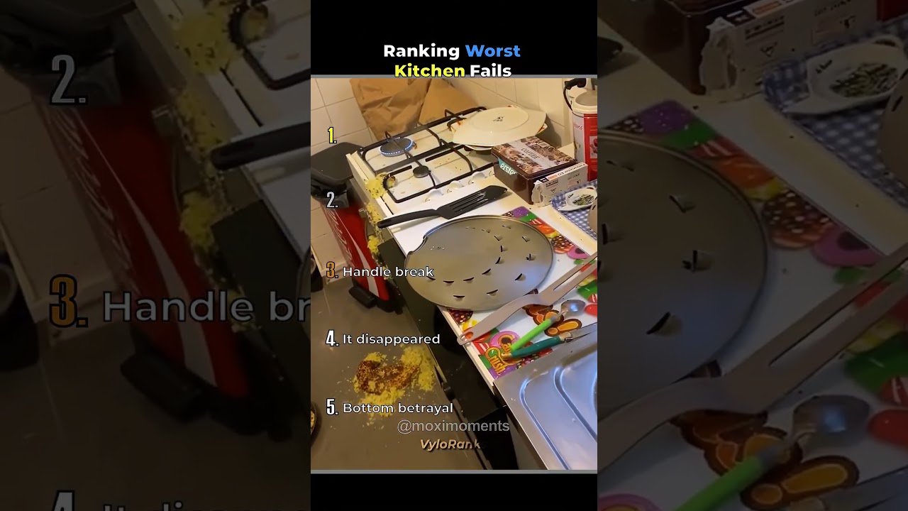 Ranking Worst Kitchen Fails😭 - Funniest Cooking Moments 