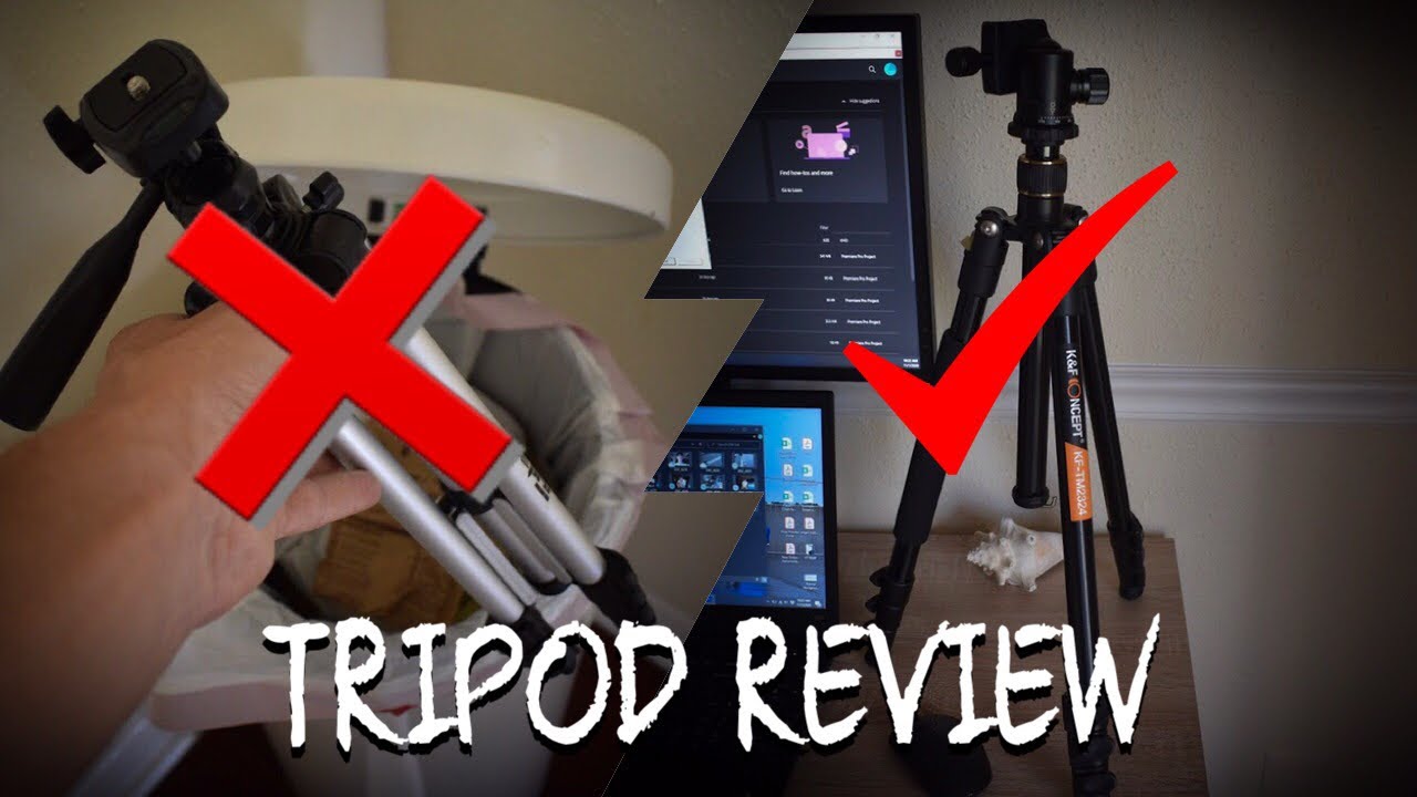 BEST BUDGET TRIPOD - K&F Concepts TM2324 Tripod Review