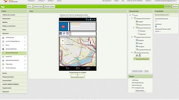 MIT AppInventor - Botones - dataUri - Mapa