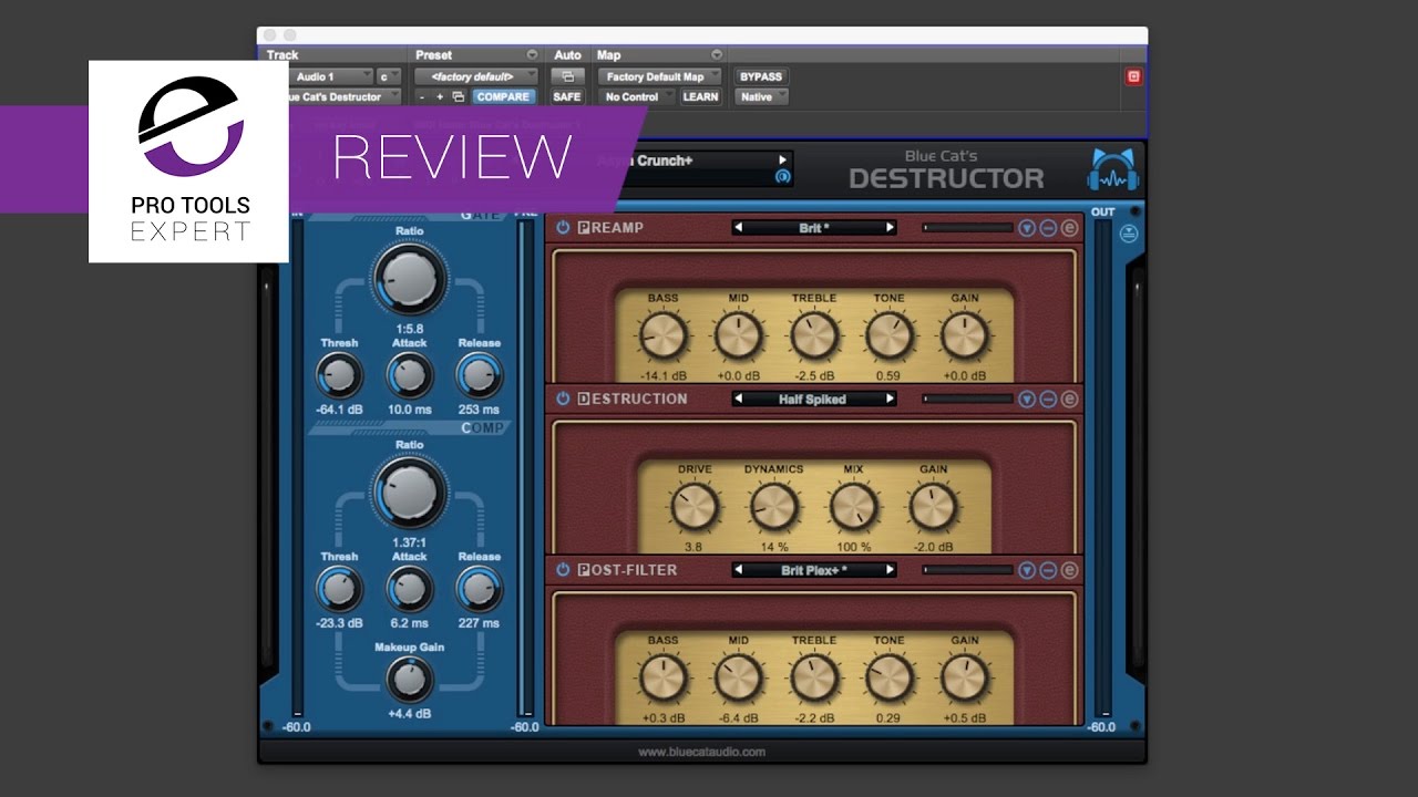 Review - Destructor By Blue Cat Audio