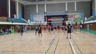 제11회 전국남녀9인제배구 종별선수권대회 클럽2부 예선 2경기 2세트(제천시 VS 충주파랑새B)