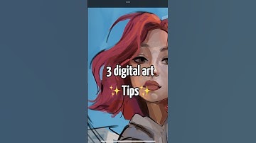 3 digital art tips! ✨ #arttips #digitalarttips #tutorial #art #idiyaart