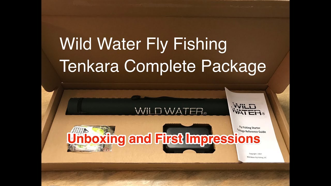 Wild Water Fly Fishing Complete Tenkara Package - Unboxing and