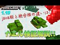 【マイクラ】 1.19の新MOB カエルを徹底検証・解説！！ java版と統合版の違いは？ java マインクラフト統合版 (PC/PS5/PS4/Switch) minecraft ゲーム実況