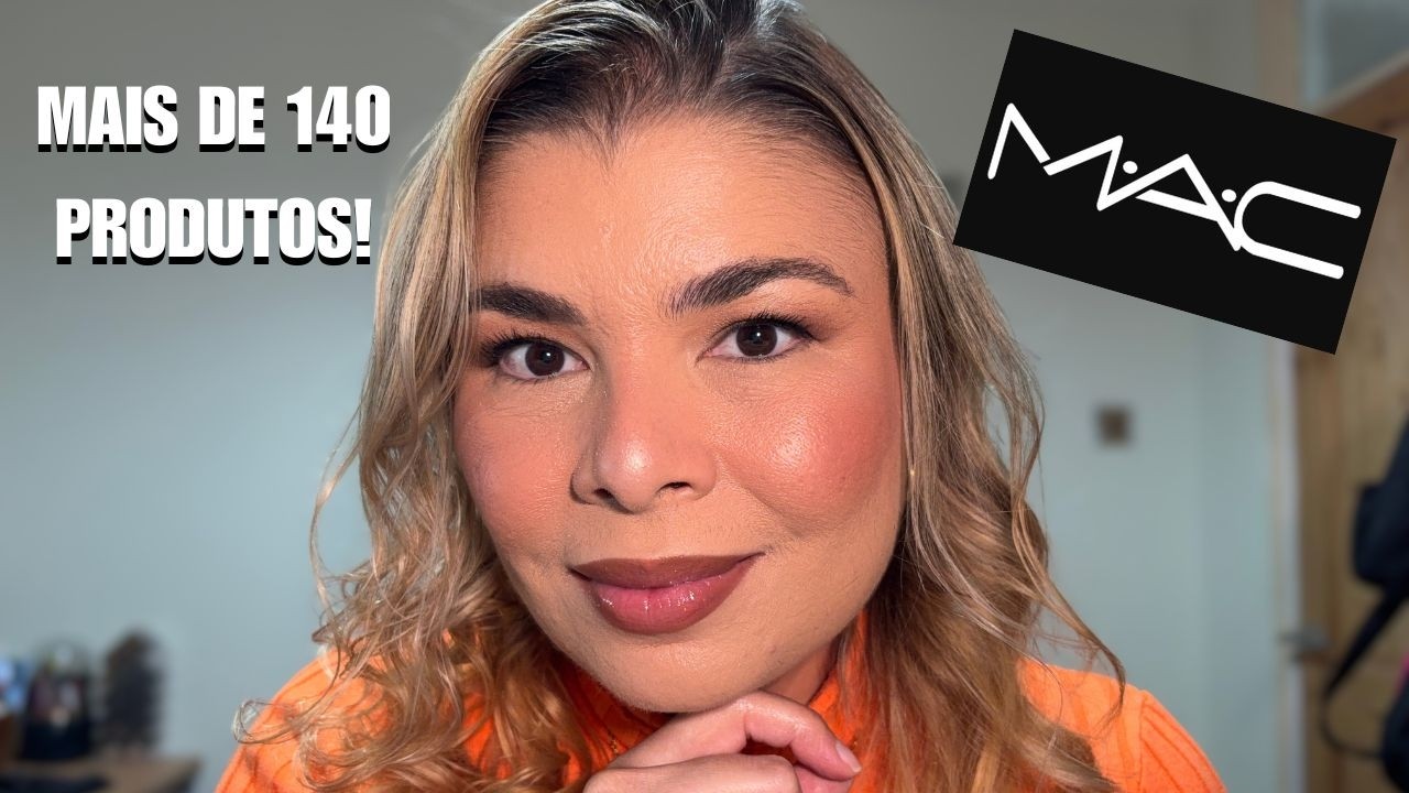 Full face somente com MAC | INCLUINDO SWATCHES DE TODA MINHA COLEÇÃO DE MAKES DA MARCA!