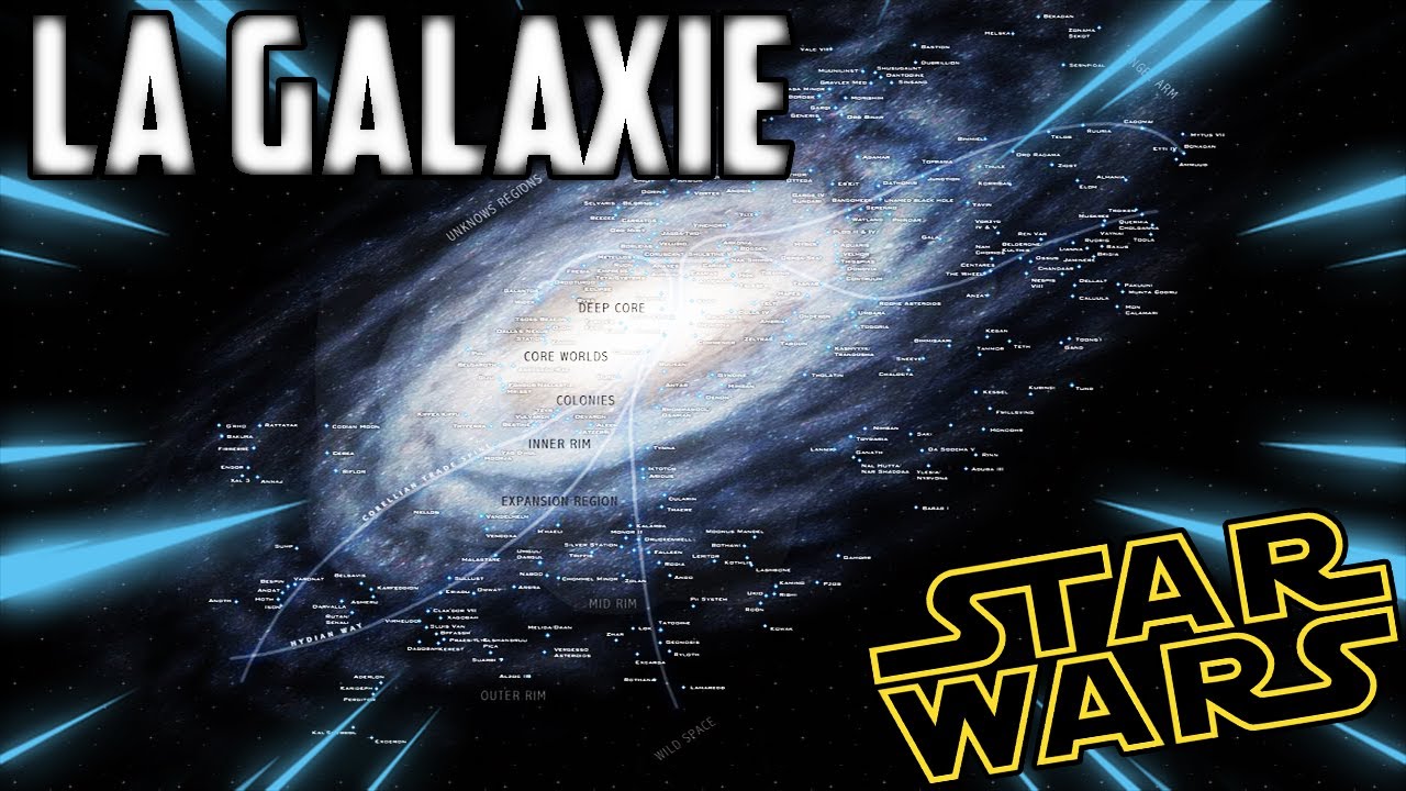 TOUT SAVOIR SUR LA GALAXIE DE STAR WARS !