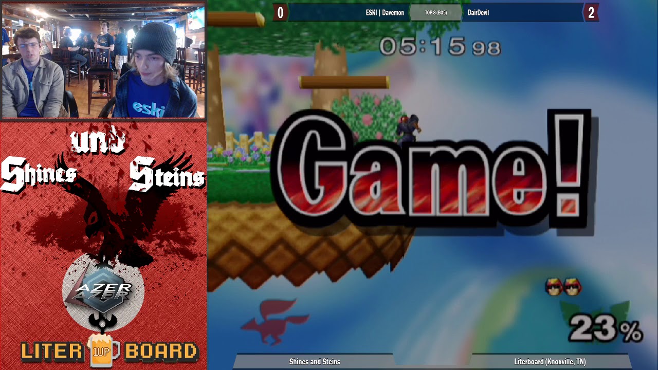 Shines and Steins - Davemon vs DairDevil - Singles - Top 8 Winners Finals