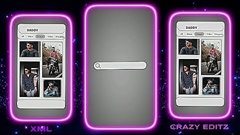 Google Search Trend 💖 | XML Preset In Description 📂 |@AlightMotion @bustedgamer369 #trending #xml