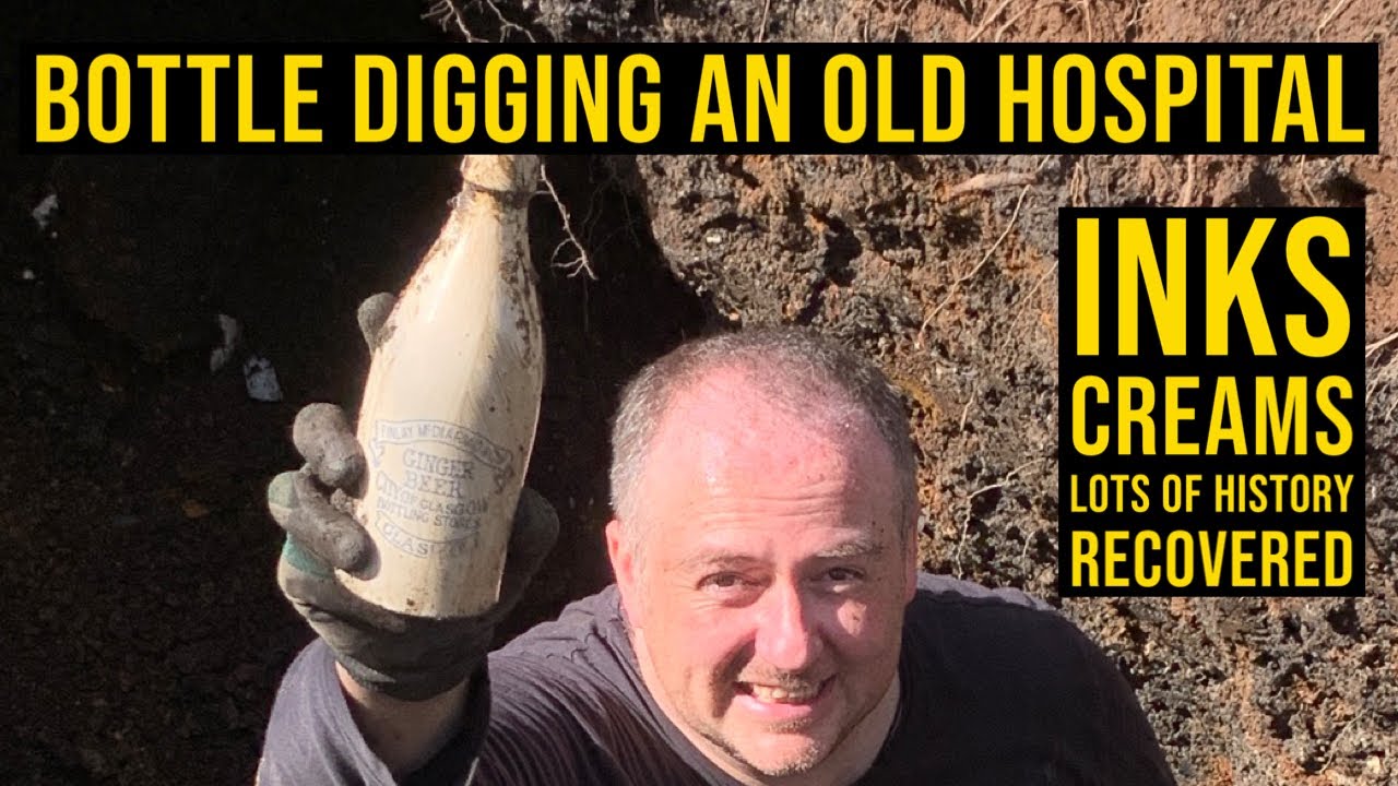 bottle digging scotland at a hospital bottle dump YouTube