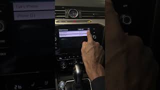 Volkswagen: How-to remove paired phones  #infotainment #volkswagen #smartphone