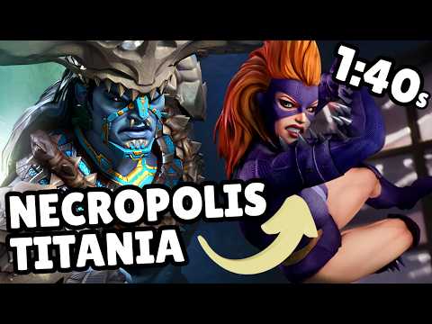 Necropolis Titania Rinsed In Under 2 Minutes - Rank 5 Attuma!