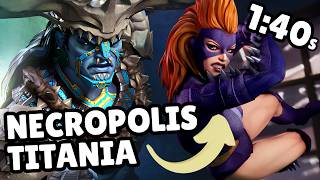 Attuma Drowns Necropolis Titania in Under 2 Minutes