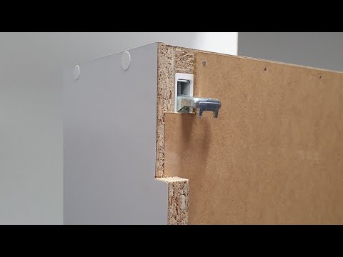 Wideo: Szyna montażowa: mocowanie szafek ściennych