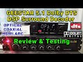 Geestar audio dolby dts dsp decoder review and testing in malayalam  51 surround audio testing