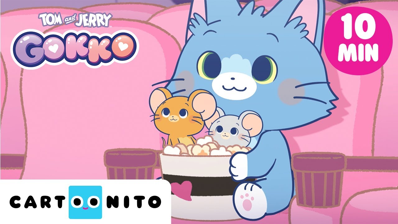 Tom e Jerry Gokko | Noite de Filme e Pipocas | NOVA SÉRIE | Cartoonito