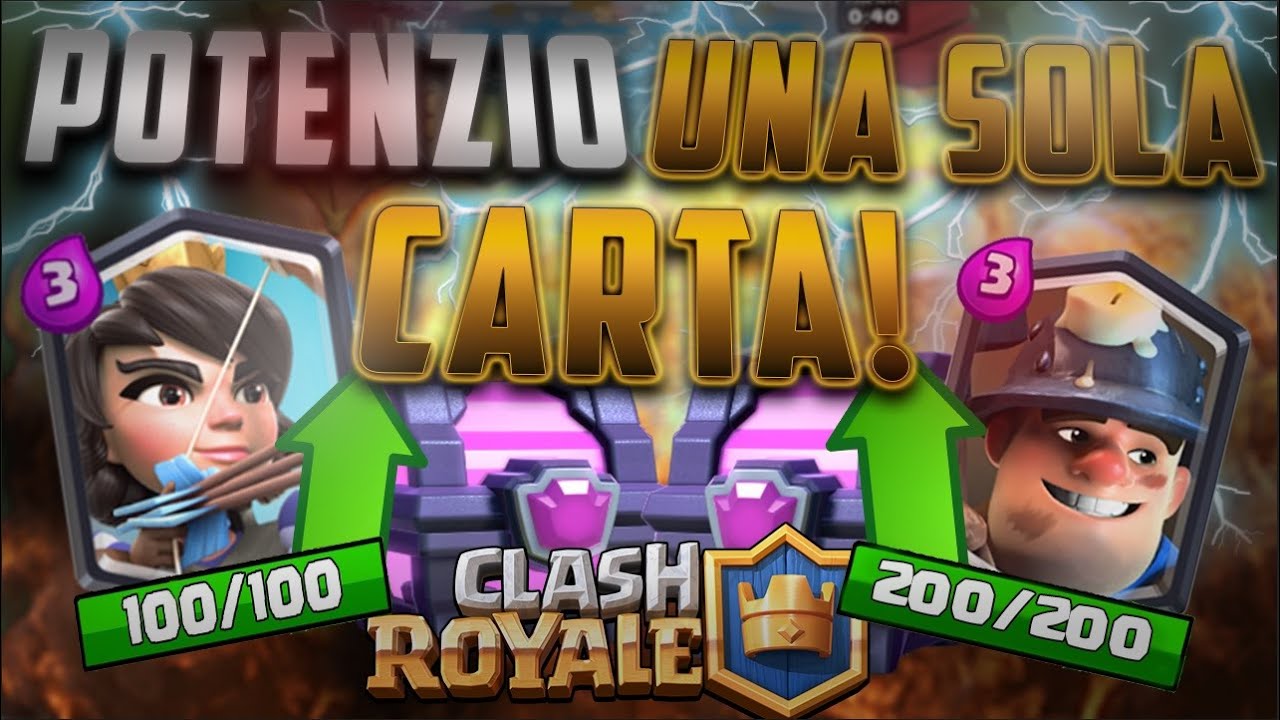 POTENZIARE UNA CARTA COMUNE/RARA/EPICA E SCALARE - BAULE MAGICOOO
