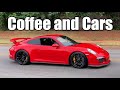 Cars Leaving OKC Coffee and Cars - August 2019 - 8th Anniversary