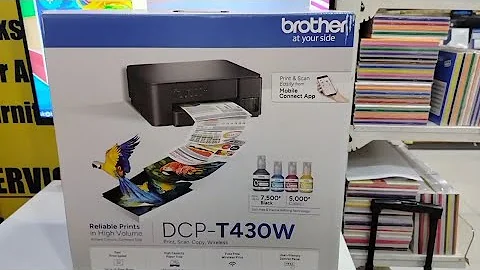 BROTHER DCP-T430W||HOW TO INITIAL SET UP||