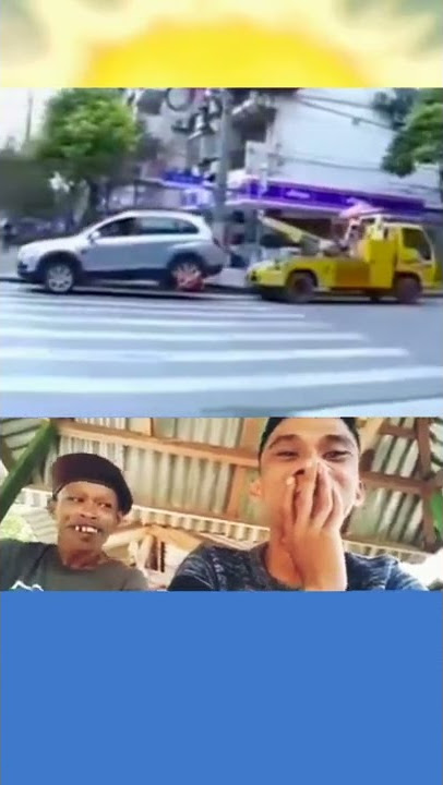 kejadian lucu dan unik #parkir liar derek mobil derek #video lucu bikin ngakak #shorts