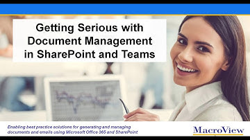 Getting Serious with Managing Documents & Emails in SharePoint & Teams