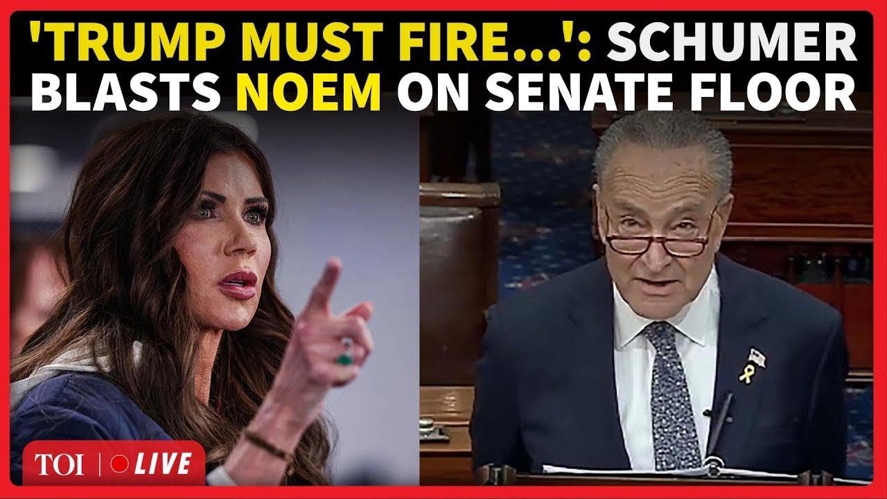 'Kristi Must...': Chuck Schumer Rains Hell Fire On Trump, Noem Over Alex Pretti Killings