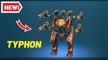 New Robot: TYPHON - War Robots Test Server - WR Gameplay