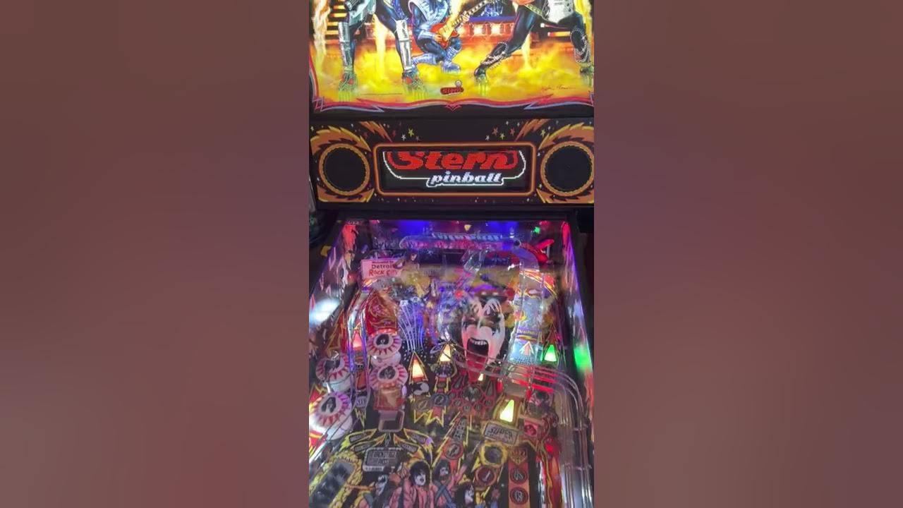 Kiss pinball color DMD installed! Looks terrific stern pinball YouTube