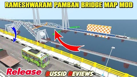 🎀🤩NEW Rameshwaram Pamban Bridge🤩MAP MOD RELEASED🔥😎