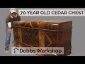 Refinishing a 70 Year Old Cedar Chest