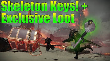 Destiny - NEW Skeleton Keys + Strike Exclusive Rewards (How To Get Skeleton Keys + Strike Exclusive)