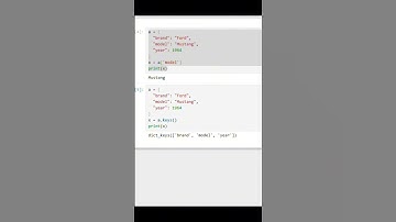 các thao tác với từ điển(dictionaries) trong python