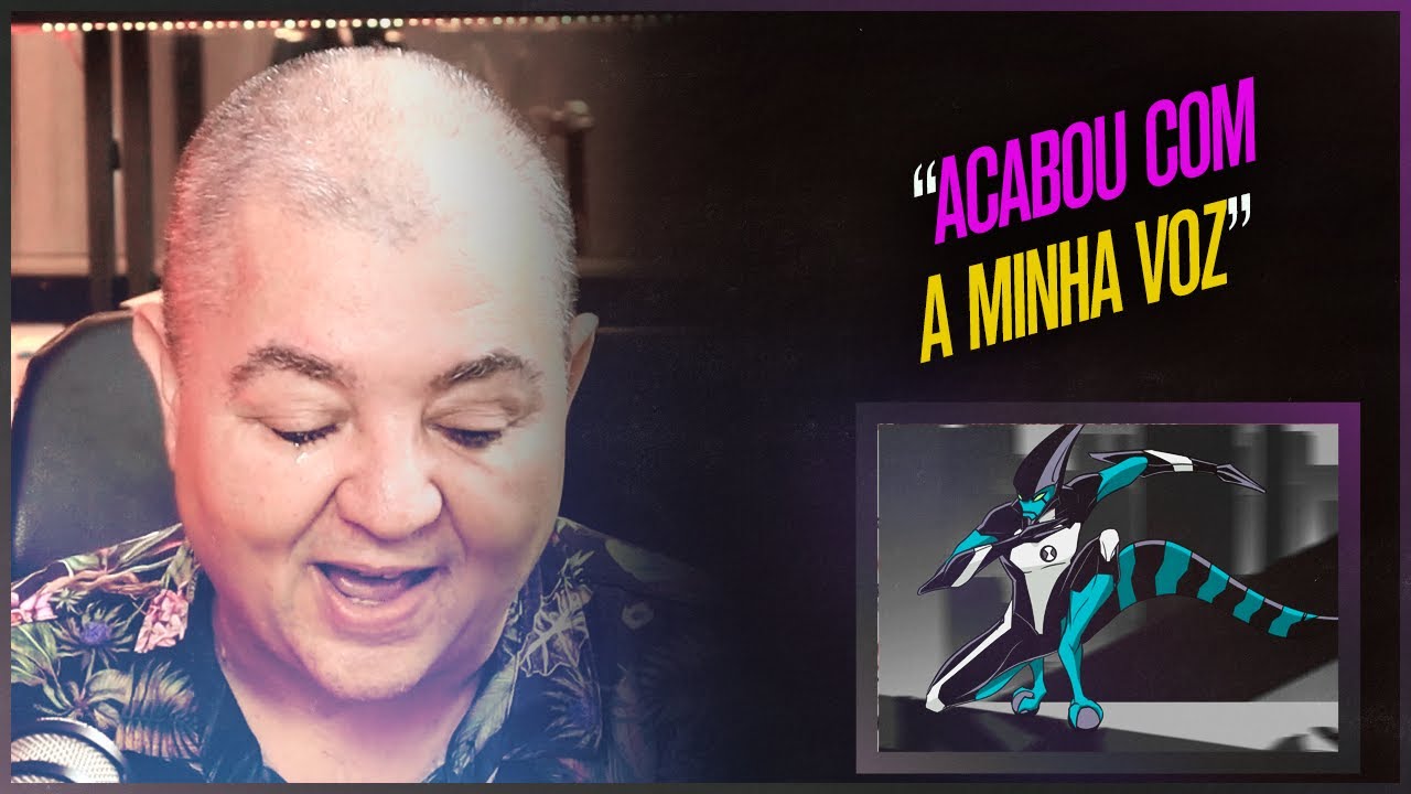 FLAVIO BACK falando sobre o personagem de BEN10 XLR8