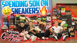 TABLE CASH OUTS: BUYING $50K OF SNEAKERS AT GOT SOLE BOSTON **COIN FLIPS GONE WRONG pt.1**