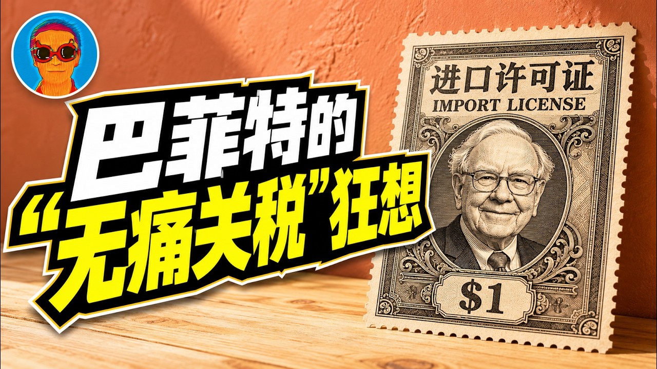比关税战高明？巴菲特“无痛”平衡贸易的奇招【“进口许可证”狂想】