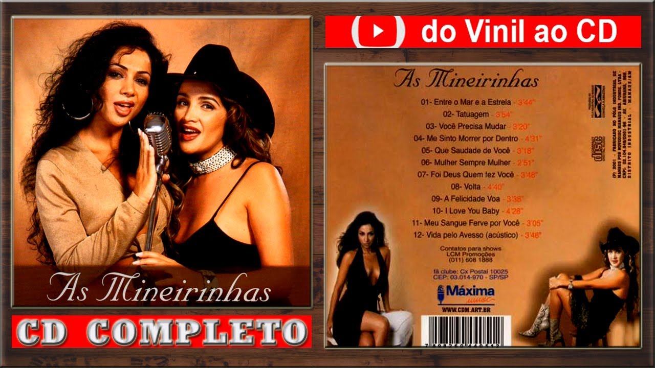 a-s-m-i-n-e-i-r-i-n-h-a-s-2001-cd-completo-youtube