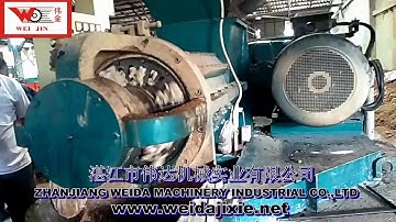DRY PREBREAKER MACHINE （mixing natural rubber, reduce moisture）
