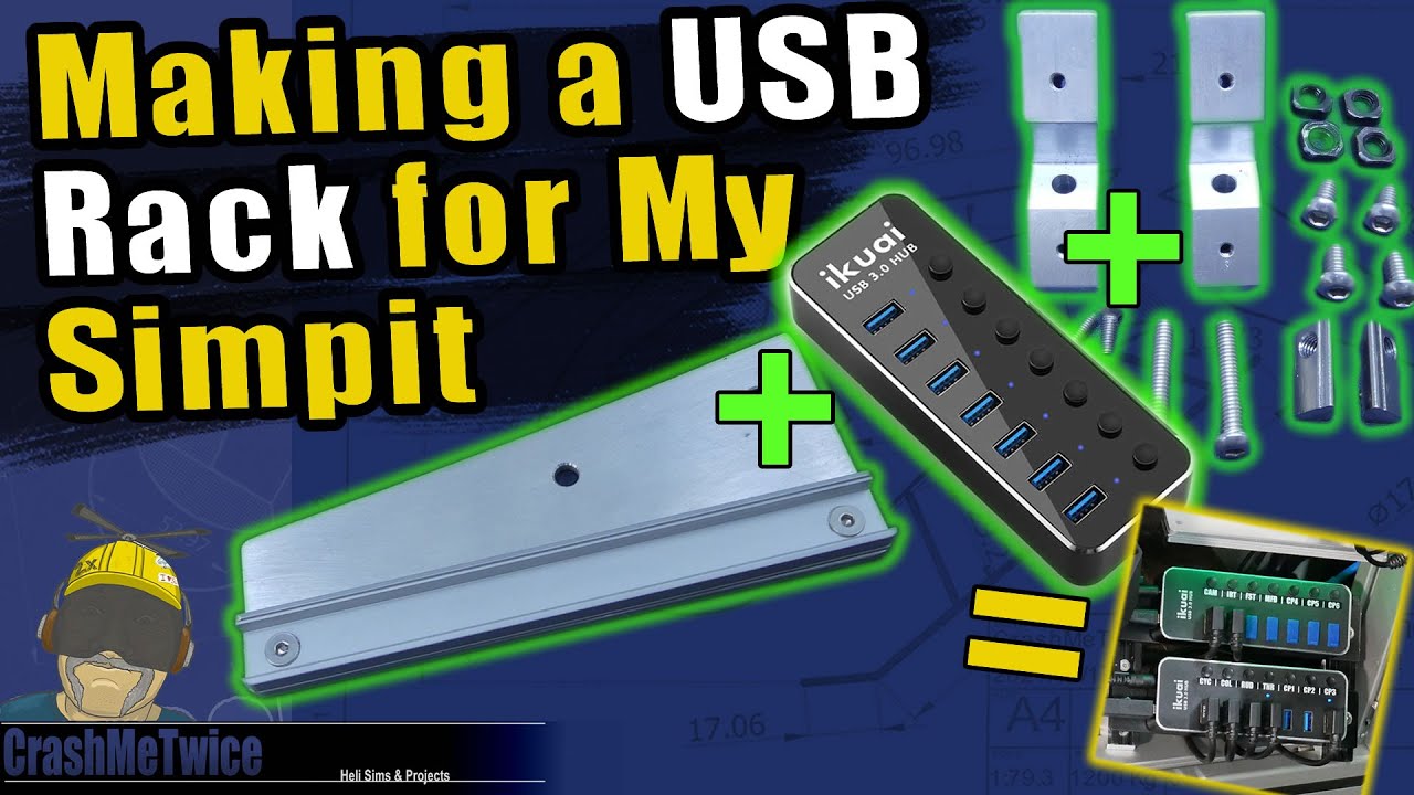 Simpit Nz Making a USB Rack for My Simpit - YouTube