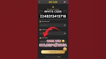 Bdg game ka invite code kya hai | bdg game invitation code | bdg game ko login kaise kare#bdgame