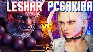 SF6 ▰ LESHAR (Akuma) vs PC6AKIRA (Cammy) ▰ High Level Match