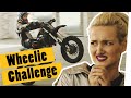 Challenge: Schaffe einen Wheelie auf dem Motorrad || „Das schaffst du nie!“