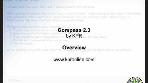 Compass Software Overview