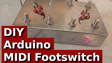 Arduino MIDI Footswitch