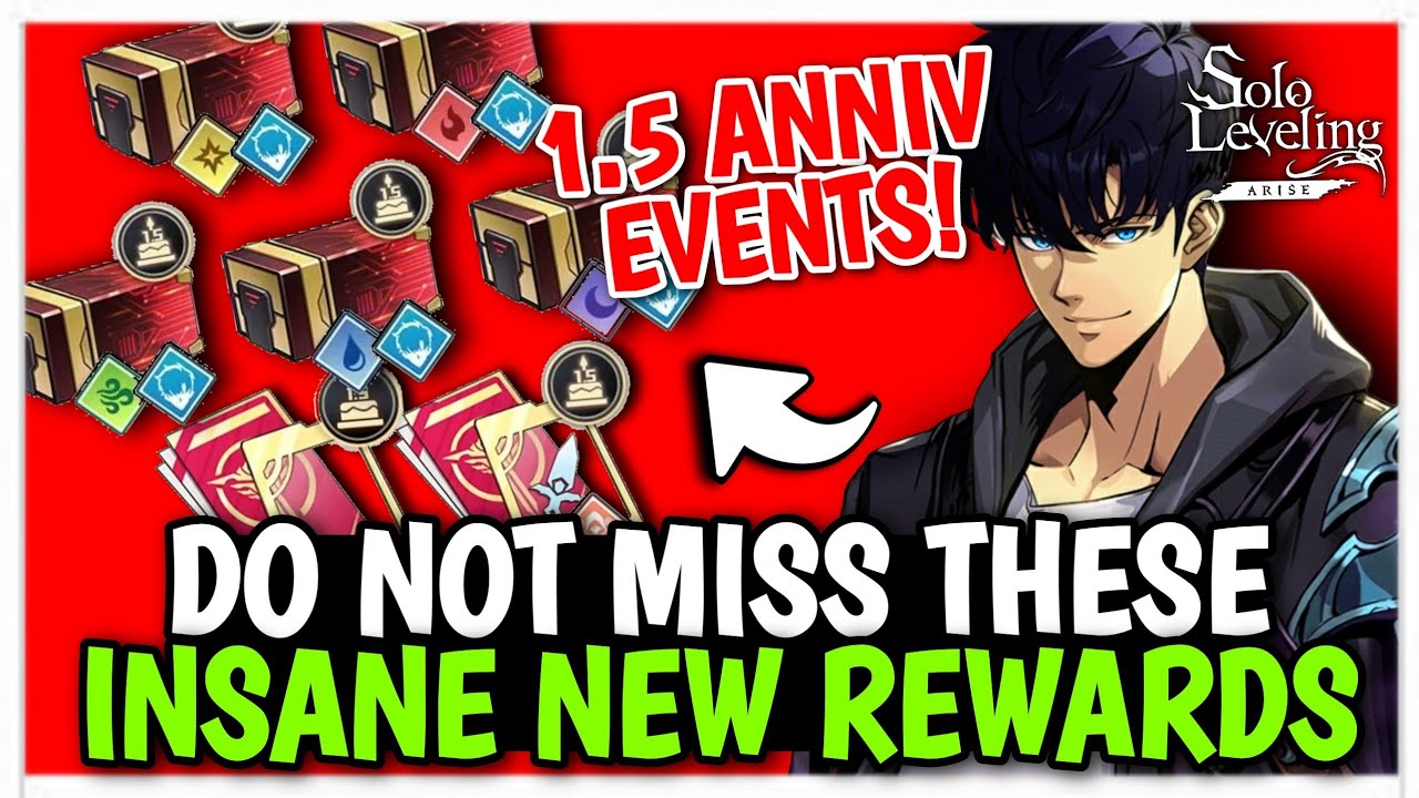 HOW TO GET FREE 7+ SSR WEAPONS & HUNTERS! AMAZING 1.5 YEAR ANNIVERSARY EVENTS - Solo Leveling: Arise